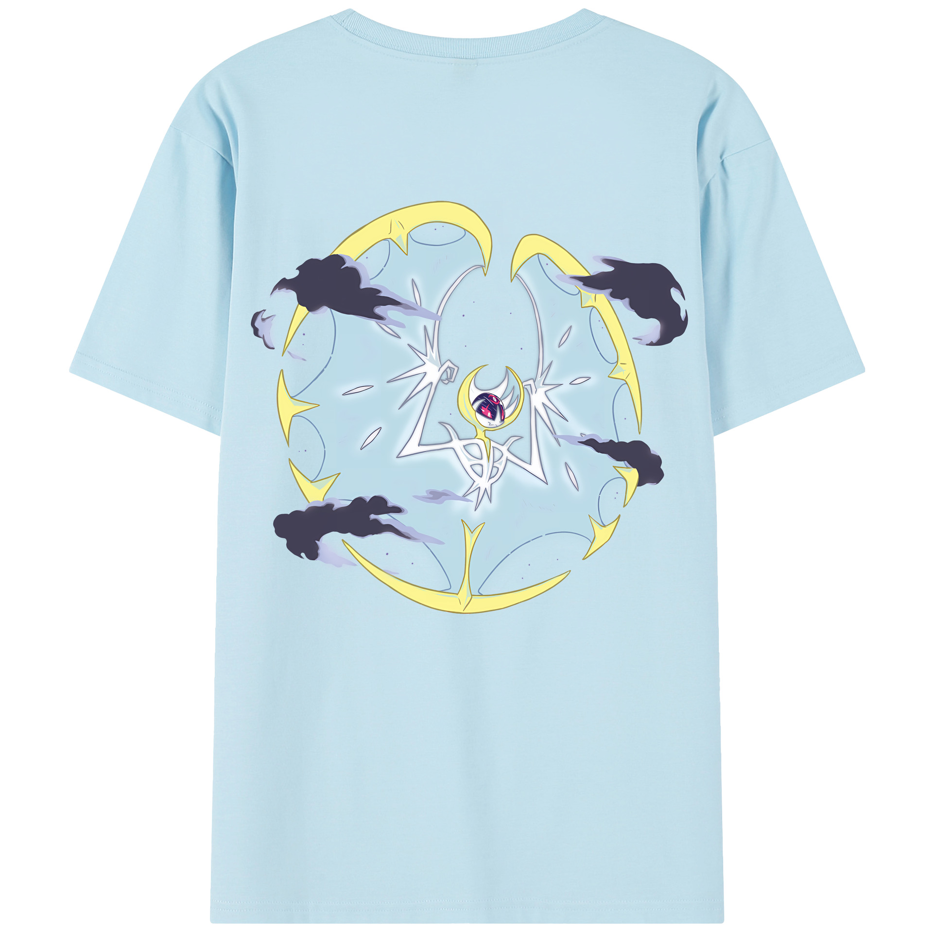 （画像用） ポケットモンスター Pokémon 綿100％半袖Tシャツ（背面プリント）